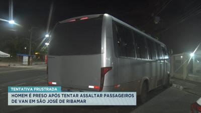 Agente de segurança frustra assalto em van em São José de Ribamar