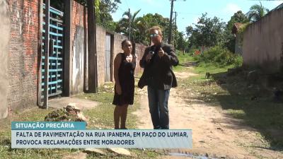 Moradores reclamam de falta de pavimentação em rua do bairro Marly Abdalla