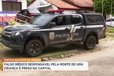 Suspeito de exercício ilegal de Medicina é preso em São Luís