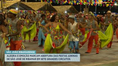 Segurança e alegria marcam a abertura do São João Ribamarense