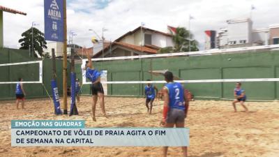 Campeonato de vôlei de praia agita o fim de semana em São Luís