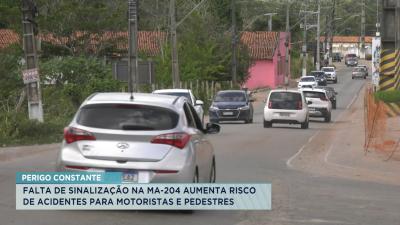 Motoristas reclamam de falta de sinalização na MA-204