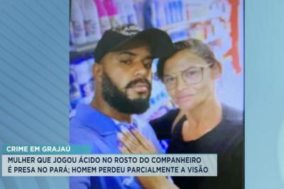 Mulher que jogou ácido no rosto de companheiro é presa no Pará