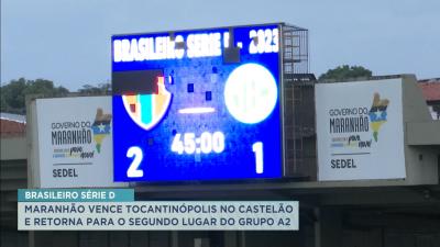 MAC vence Tocantinópolis pelo Brasileiro Série D, em São Luís