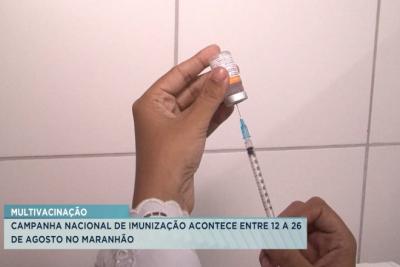 Campanha nacional de imunização acontece em agosto no Maranhão