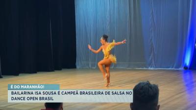 Bailarina maranhense é campeã de salsa em São Paulo