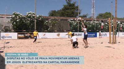 Festival de Verão reúne atletas do vôlei de praia em São Luís