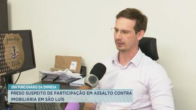 Preso suspeito de envolvimento em assalto contra imobiliária em São Luís