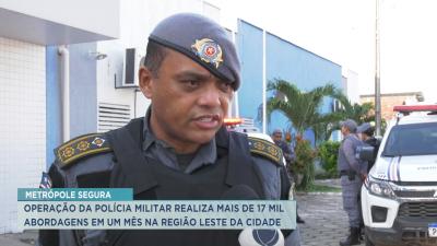 Metrópole Segura fez mais de 17 mil abordagens na região leste de São Luís
