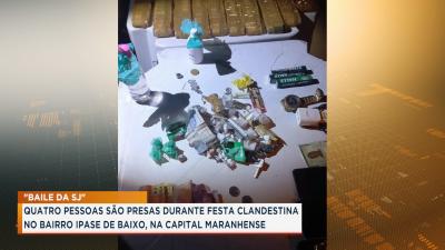 Quatro pessoas são presas em festa clandestina no bairro Ipase de Baixo
