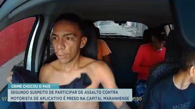 Preso segundo suspeito de roubo a motorista de aplicativo em São Luís