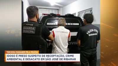 Polícia Civil prende suspeito por receptação e desacato em São José de Ribamar