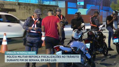 PM reforça ações de segurança no trânsito em São Luís