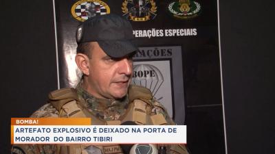 Polícia Militar detona artefato explosivo no Tibiri, em São Luís