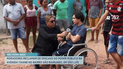 Moradores reclamam de falta de pavimentação no conjunto São Raimundo