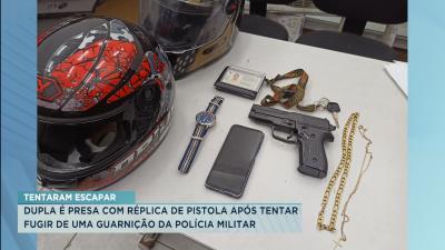 PM apreende simulacro de arma de fogo em São Luís