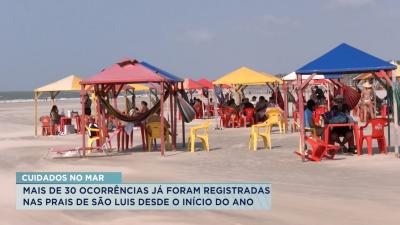 Corpo de Bombeiros reforça dicas para evitar afogamentos em praias de São Luís