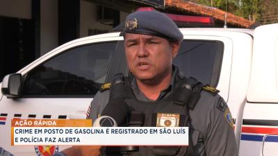 PM busca suspeitos de assalto em posto de combustível em São Luís