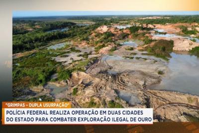 PF combate garimpos clandestinos de ouro no Maranhão