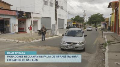 Comerciantes reclamam de problemas com asfaltamento na Cidade Operária