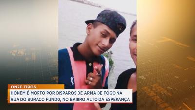 Jovem é assassinado a tiros no bairro Alto da Esperança