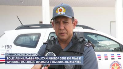 PM reforça operações de segurança no bairro Cidade Operária