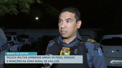 Polícia Militar apreende armas de fogo na zona rural de São Luís