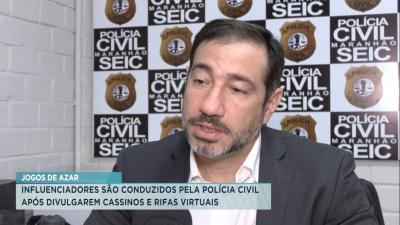 Influenciadores são conduzidos à delegacia por divulgação de jogos de azar pela internet