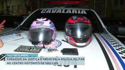 Polícia prende foragido no Centro Histórico de São Luís