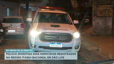 Polícia investiga dois homicídios na área Itaqui-Bacanga, em São Luís 