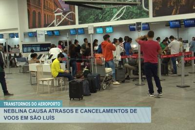 São Luís: neblina causa atrasos e cancelamentos de voos 