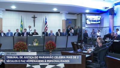 TJMA homenageia personalidades em comemoração de 210 anos da Corte