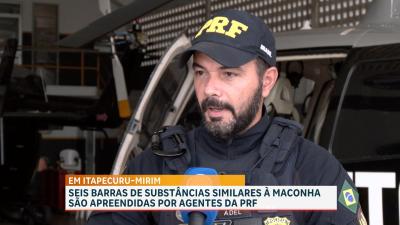 PRF apreende substâncias análogas à maconha e crack em Itapecuru-Mirim