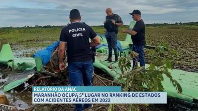 Maranhão ocupa 5° lugar no ranking de Estados com acidentes aéreos em 2022