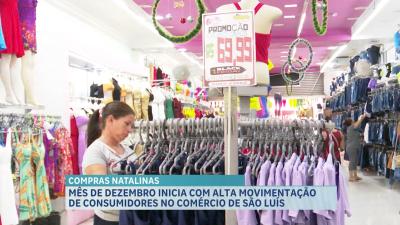 Mês de dezembro inicia com alta de consumidores nos centros comerciais de São Luís