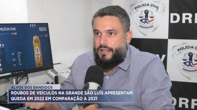 Polícia aponta queda no número de roubos de veículos em São Luís