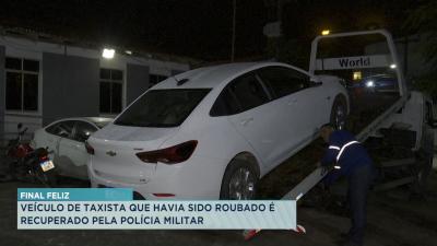 PM recupera taxi roubado em São Luís