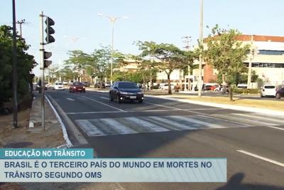 Brasil é o terceiro país do mundo em mortes no trânsito segundo OMS