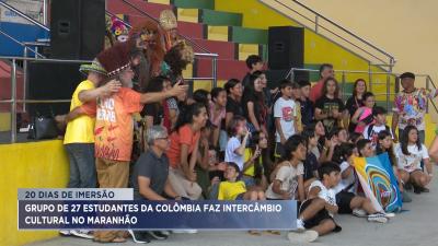 Estudantes colombianos visitam São Luís para intercâmbio cultural