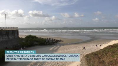 Praias de São Luís têm mais de 20 pontos impróprios para banho