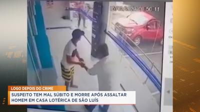 Suspeito de assalto morre logo após praticar crime em São Luís