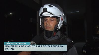 Homem pula de viaduto para tentar fugir da polícia em São Luís