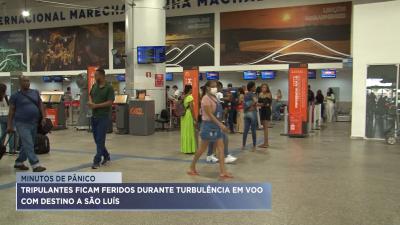 Turbulência: duas pessoas ficam feridas durante voo com destino a São Luís