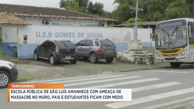 Escola pública de São Luís recebe ameaça de ataque no bairro Vila Maranhão