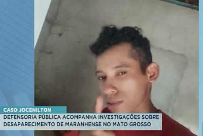 Caso Jocenilton: Defensoria Pública investiga o desaparecimento do jovem no MT