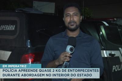 Imperatriz: 2 KG de drogas são apreendidos durante abordagem policial