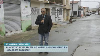 Rua Castro Alves recebe melhoria de infraestrutura, em São Luís