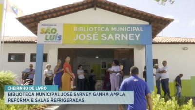 Biblioteca municipal José Sarney é entregue reformada
