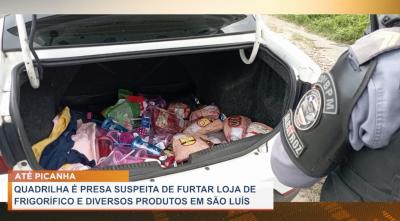 PM prende 4 pessoas por furtos em São Luís