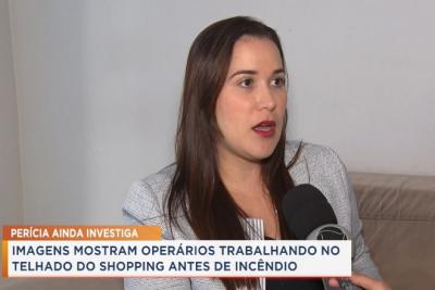 ICRIM investiga imagens de manutenção antes de incêndio em shopping